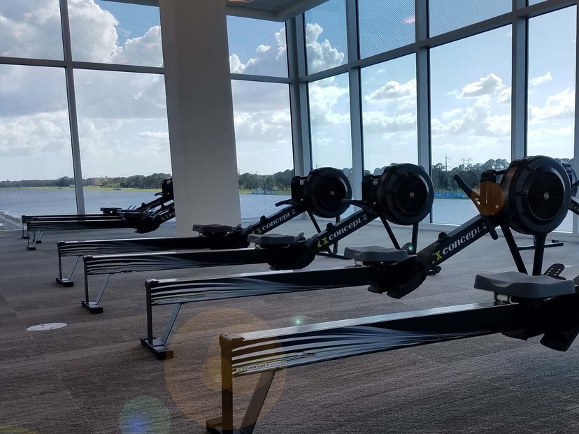 Indoor rowing training