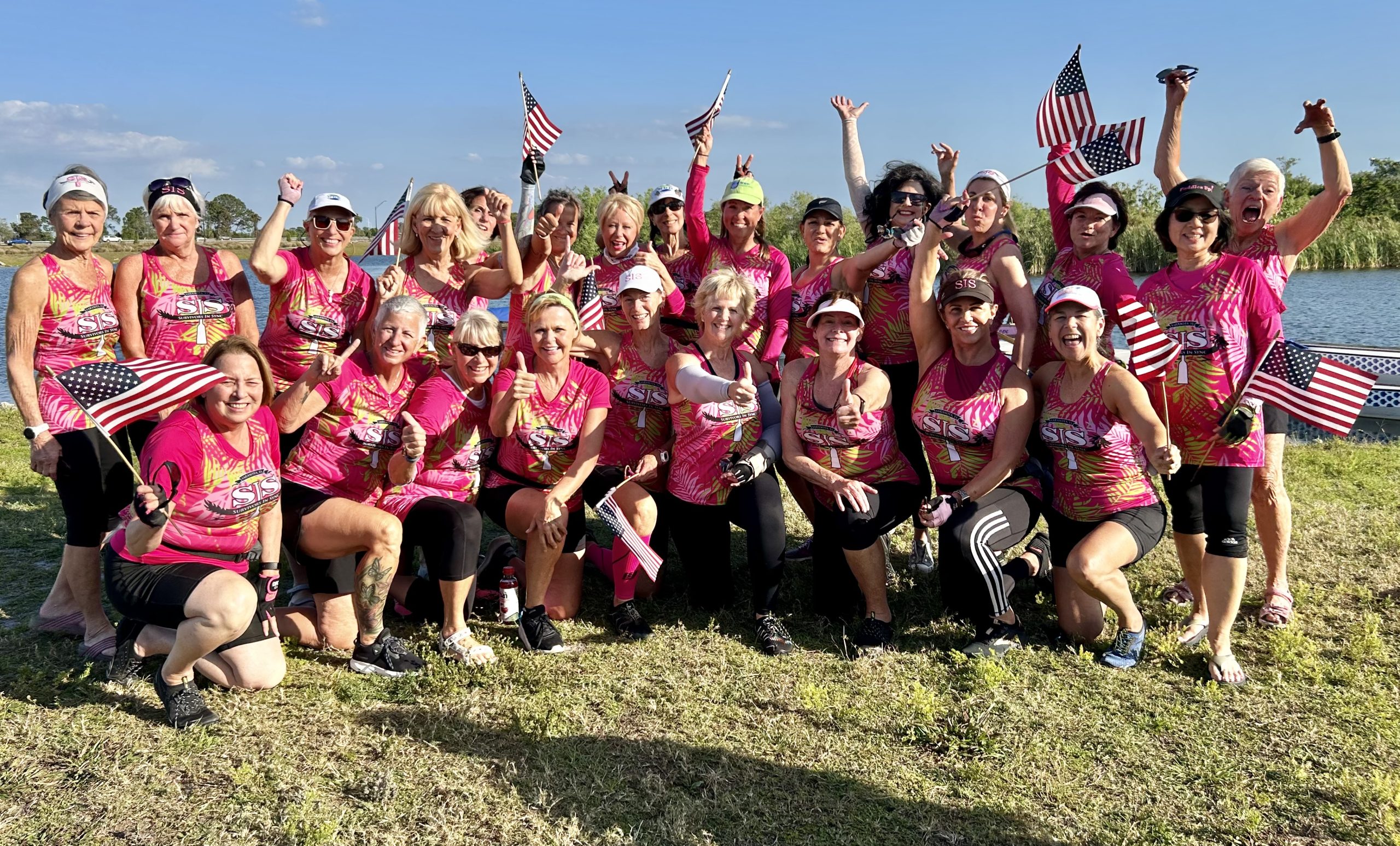 Aerial view of Nathan Benderson Park