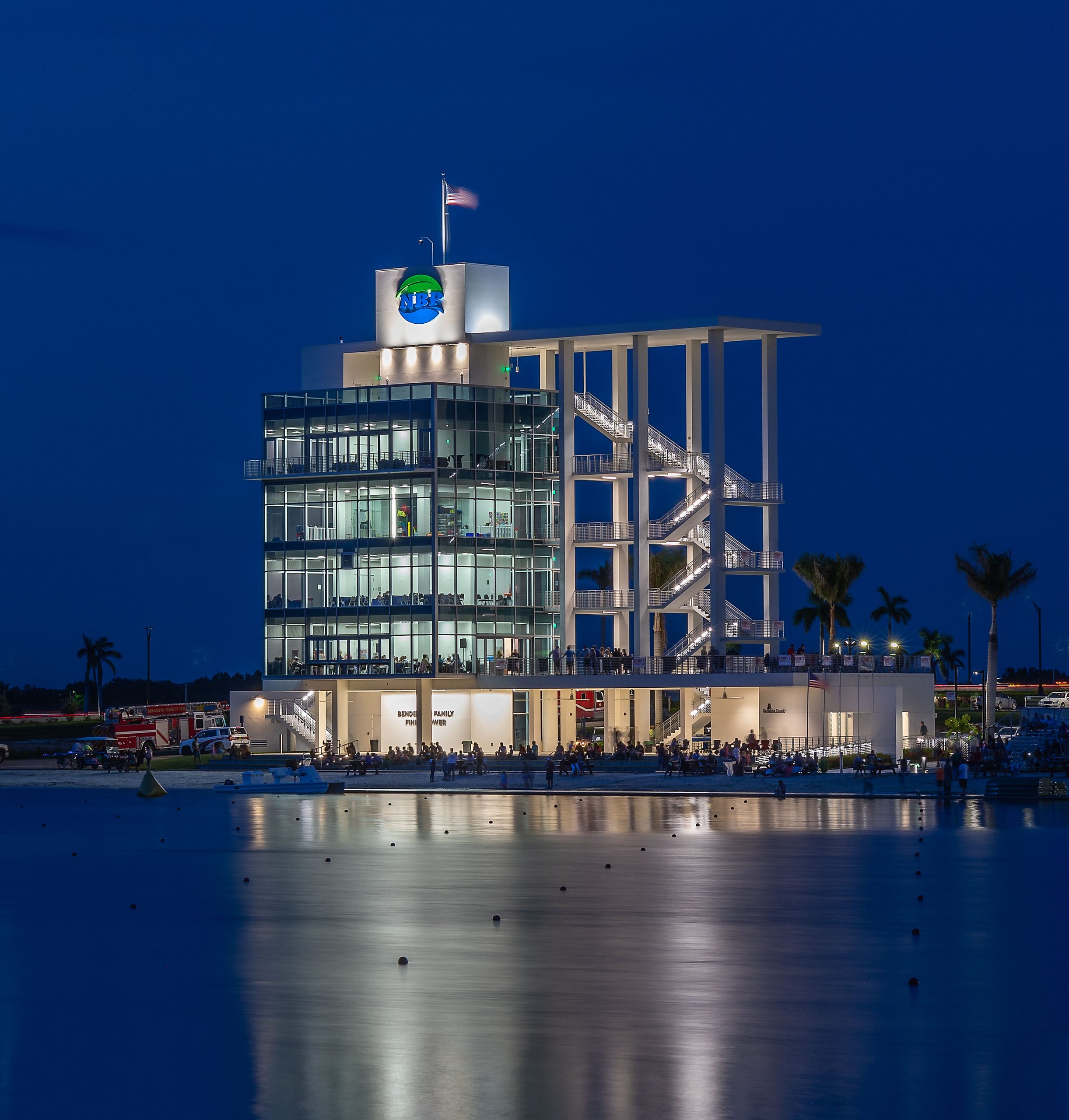 Nathan Benderson Park Finish Tower event venue